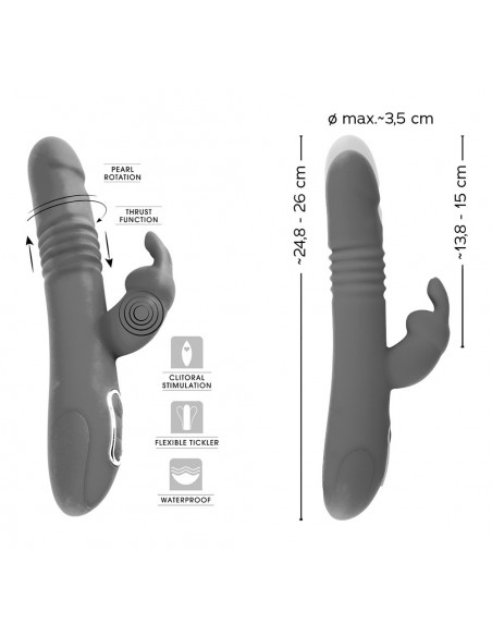 Sweet Smile Thrusting Pearl Ra - Wibratory Króliczki - 10