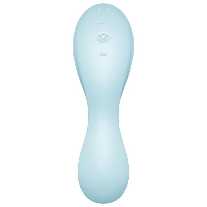 Stymulator Satisfyer Curvy Trinity 5+ Connect App - 3 silniki, fala ciśnienia i wibracje punktu G, 16,6 cm - 1