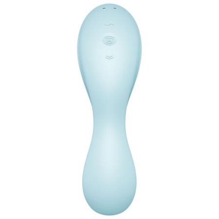 Stymulator Satisfyer Curvy Trinity 5+ Connect App - 3 silniki, fala ciśnienia i wibracje punktu G, 16,6 cm - 1