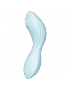 Stymulator-Curvy Trinity 5 Connect App (Blue) - Wibratory Bezdotykowe - 1 2