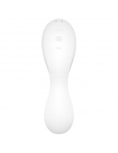 Stymulator-Curvy Trinity 5 Connect App (White) - Wibratory Bezdotykowe - 1