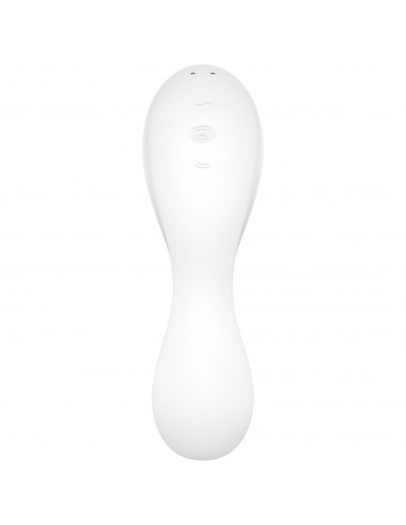 Stymulator-Curvy Trinity 5 Connect App (White) - Wibratory Bezdotykowe - 1