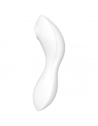 Stymulator-Curvy Trinity 5 Connect App (White) - Wibratory Bezdotykowe - 2