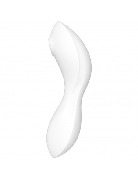 Stymulator-Curvy Trinity 5 Connect App (White) - Wibratory Bezdotykowe - 2