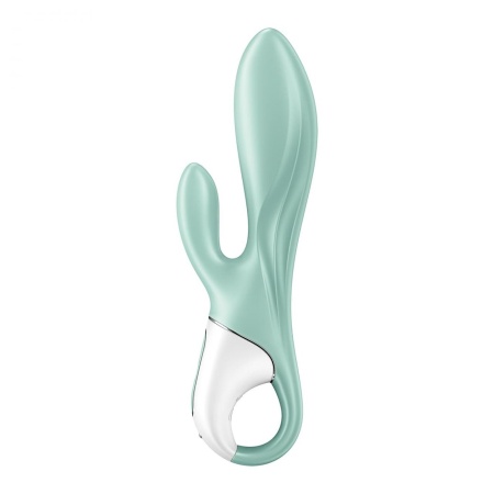 Wibrator Air Pump Bunny 5 Connect App - regulacja średnicy pompką, podwójna stymulacja, 25,6 cm - 4