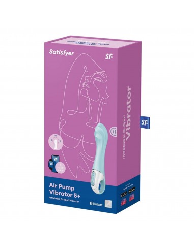Air Pump Vibrator 5 Connect App blue - Wibratory Punktu G - 8