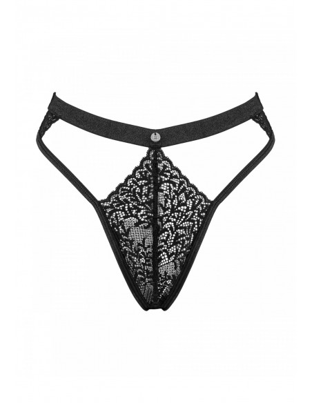 Bielizna-Yaskana stringi czarne   XS/S - Stringi - 6