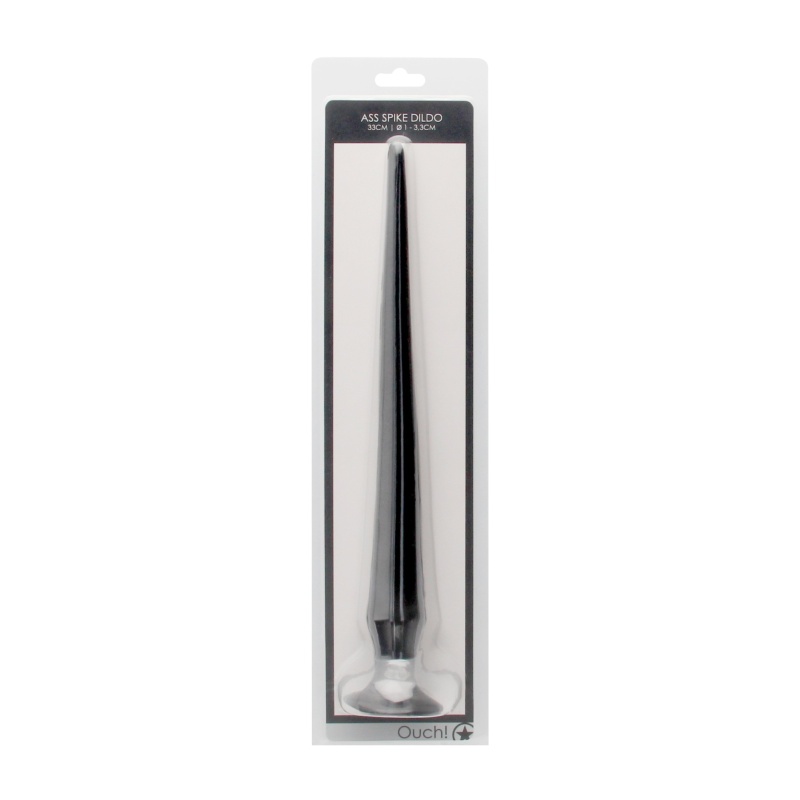 Ass Spike Duże - 33 Cm - Black - 1