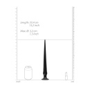 Ass Spike Duże - 33 Cm - Black - 4