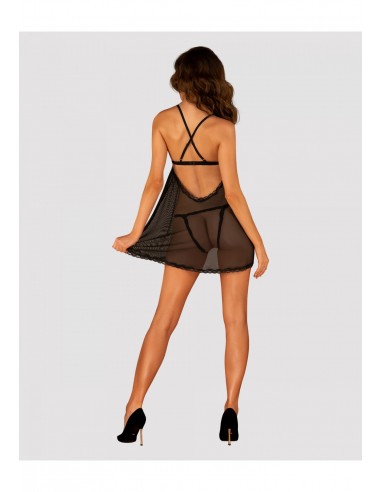 Sedila babydoll czarny 2XL/3XL - Babydoll - 4