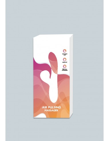 Dual Vibrator with Sucking Function Pink - Wibratory Bezdotykowe - 6