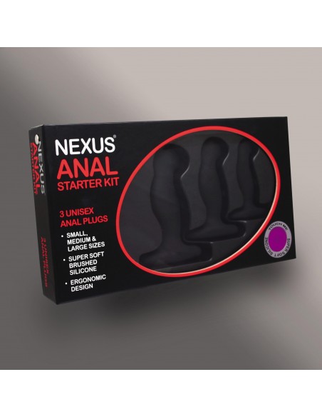 Nexus - Anal Starter Kit - Zestawy Korków Analnych - 3