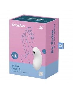 Vulva Lover 2 white - Wibratory Bezdotykowe - 1