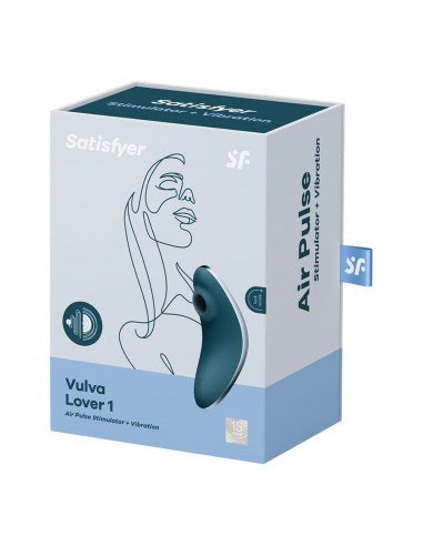 Vulva Lover 1 blue - Wibratory Bezdotykowe - 1