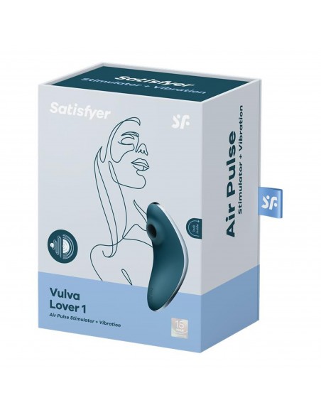 Vulva Lover 1 blue - Wibratory Bezdotykowe - 1