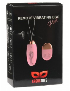Argus-Remote Control Vibrating Egg - USB Pink - Wibratory Jajeczka - 1