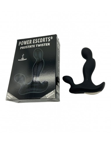 Prostate Twister Rechargeable Prostate Stimulator Black - Masażery i stymulatory prostaty - 2