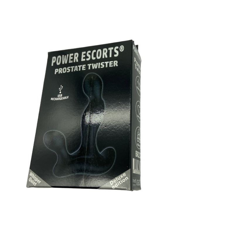 Masażer prostaty Prostate Twister 10 cm, czarny - 3