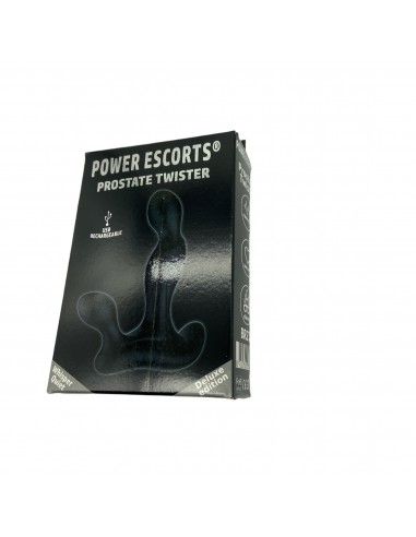 Prostate Twister Rechargeable Prostate Stimulator Black - Masażery i stymulatory prostaty - 3
