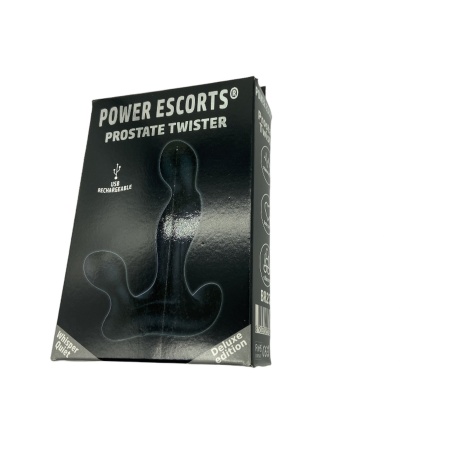 Masażer prostaty Prostate Twister 10 cm, czarny - 3