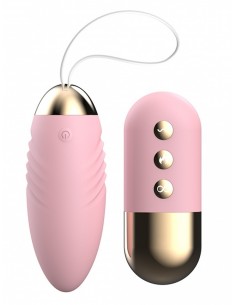 Jajko/wibr-Remote Control Vibrating Egg Pink - Wibratory Jajeczka - 1 2