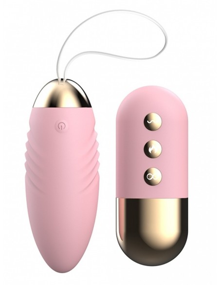 Jajko/wibr-Remote Control Vibrating Egg Pink - Wibratory Jajeczka - 2