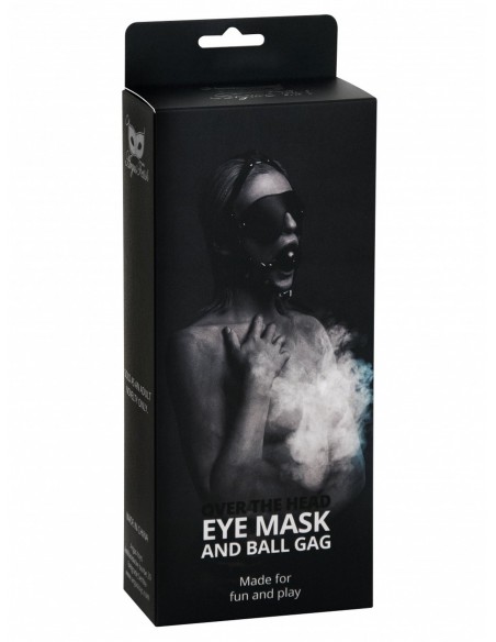 Maska-Eye Mask With Ball Gag - Maski i kaptury - 1