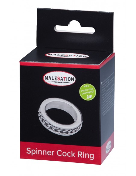 Pierścień na penisa Malesation Spinner Cock Ring - Pierścienie erekcyjne niewibrujące - 3