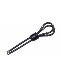 MALESATION Double Loop Granate Single schwarz - Pierścienie erekcyjne niewibrujące - 1 2