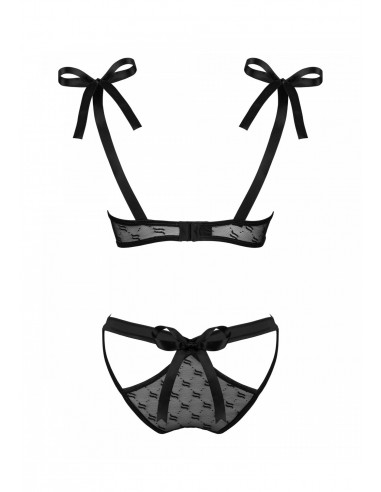 Obsessivia komplet 2-częściowy czarny  S/M - Komplety bielizny erotycznej - 6