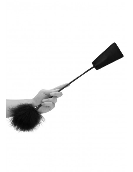 Crop with Feather Tickler - Baty, pejcze i packi - 1
