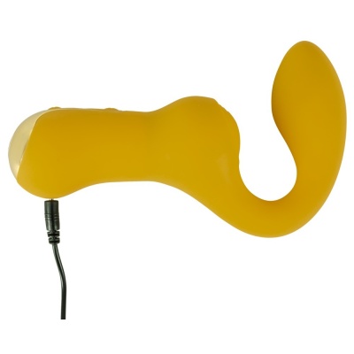 Wibrator podwójny Your New Favorite – elastyczna szyjka, dwa silniki, 10 trybów, długość 18,4 cm - 1 2