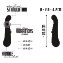 Wibrator G-Spot Your New Favorite — zakrzywiona głowica masująca, rowkowany elastyczny trzon, 20 cm - 2