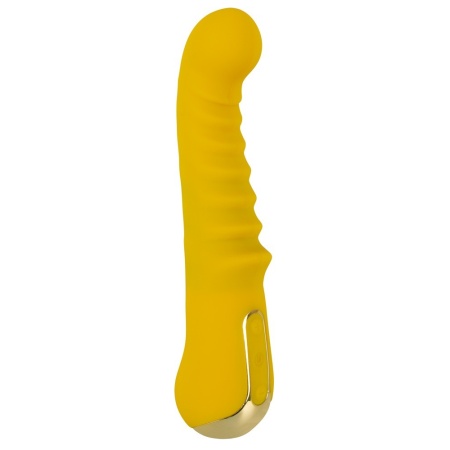 Wibrator G-Spot Your New Favorite — zakrzywiona głowica masująca, rowkowany elastyczny trzon, 20 cm - 4