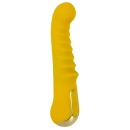 Wibrator G-Spot Your New Favorite — zakrzywiona głowica masująca, rowkowany elastyczny trzon, 20 cm - 4