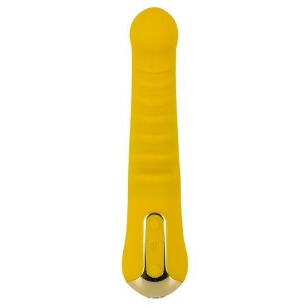 Wibrator G-Spot Your New Favorite — zakrzywiona głowica masująca, rowkowany elastyczny trzon, 20 cm - 5