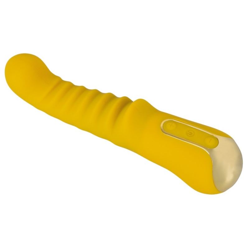 Wibrator G-Spot Your New Favorite — zakrzywiona głowica masująca, rowkowany elastyczny trzon, 20 cm - 7