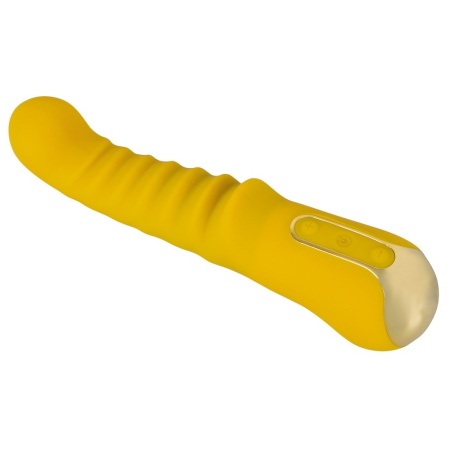 Wibrator G-Spot Your New Favorite — zakrzywiona głowica masująca, rowkowany elastyczny trzon, 20 cm - 7