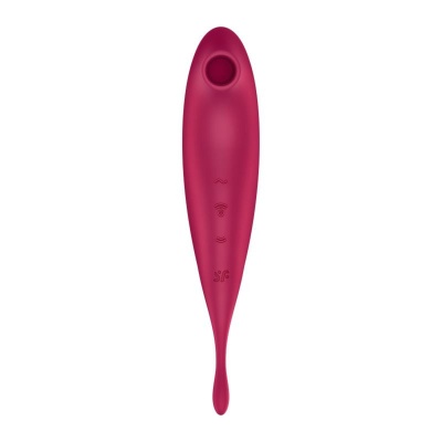 Stymulator bezdotykowy Twirling Pro Connect App dark Czerwony - 1 2