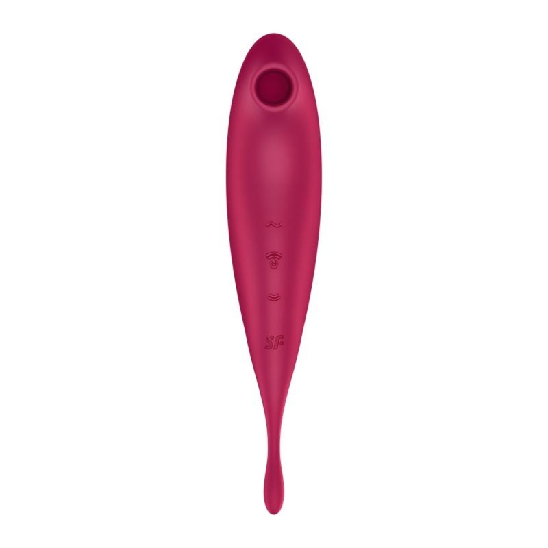 Stymulator bezdotykowy Twirling Pro Connect App dark Czerwony - 2