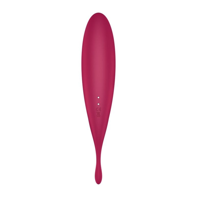 Wibrator łechtaczkowy Twirling Pro Connect App - fale powietrzne i wibrator punktowy, długość 20,3 cm - 5