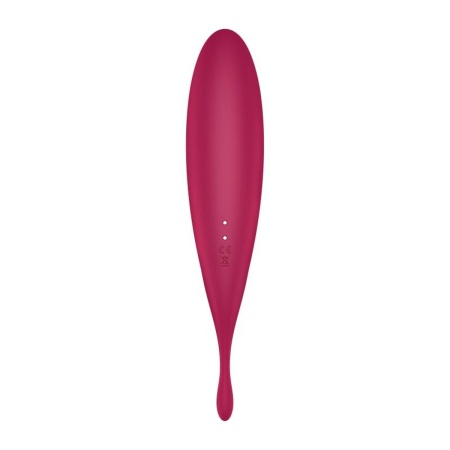 Wibrator łechtaczkowy Twirling Pro Connect App - fale powietrzne i wibrator punktowy, długość 20,3 cm - 5