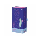 Wibrator Twirling Pro Connect App mint - podwójna stymulacja falami powietrznymi i wibracjami punktowymi, 20,3 × 3,8 × 3,7 cm - 2