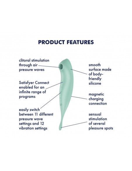 Twirling Pro Connect App mint - Wibratory Bezdotykowe - 5