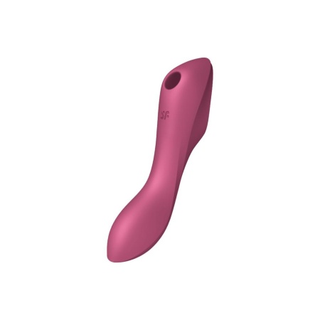 Stymulator Erotyczny Bezdotykowy Curvy Trinity 3 Czerwony - 1