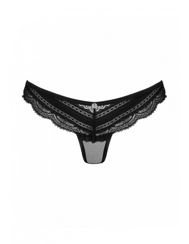 Bielizna-Ivannes figi czarne   S/M - Figi - 7