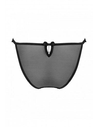 Bielizna-Ivannes figi czarne   S/M - Figi - 8