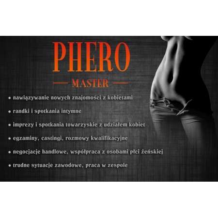 Feromony Dla Mężczyzn Phero Master 50 ml For Men - 3