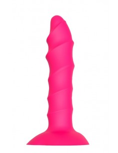 Plug-DREAM TOYS TWISTED PLUG WITH SUCTION CUP