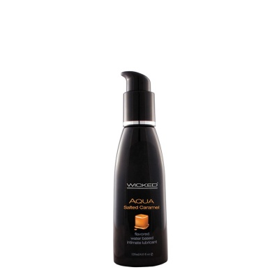 Lubrykant Smakowy Wicked Aqua Salted Caramel 120 ml - 1